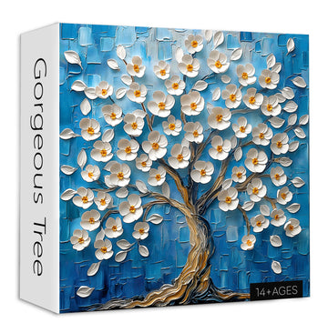 Splendido puzzle di alberi 1000 pezzi
